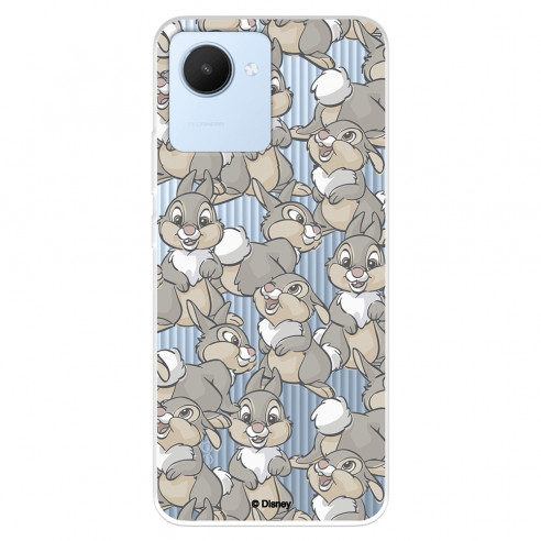 Funda para Realme C30 Oficial de Disney Tambor Patrones - Bambi