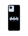 Funda para Realme C30 Oficial de DC Comics Batman Logo Transparente - DC Comics