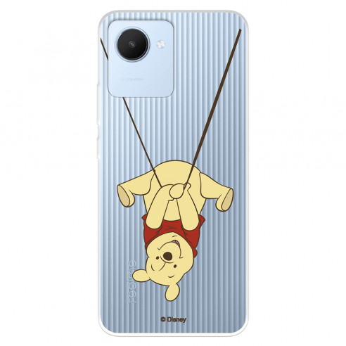 Funda para Realme Narzo 50i Prime Oficial de Disney Winnie  Columpio - Winnie The Pooh