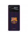 Husă pentru Xiaomi Poco C40 FC Barcelona Blaugrana Stripes - Licență oficială FC Barcelona