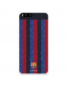 Funda para Xiaomi Mi 6 del FC Barcelona Fondo Rayas Verticales  - Licencia Oficial FC Barcelona