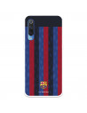 Funda para Xiaomi Mi 9 del FC Barcelona Fondo Rayas Verticales  - Licencia Oficial FC Barcelona