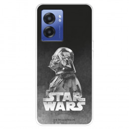 Funda para Realme Narzo 50 5G Oficial de Star Wars Darth Vader Fondo negro - Star Wars