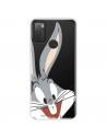 Funda para TCL 20Y Oficial de Warner Bros Bugs Bunny Silueta Transparente - Looney Tunes