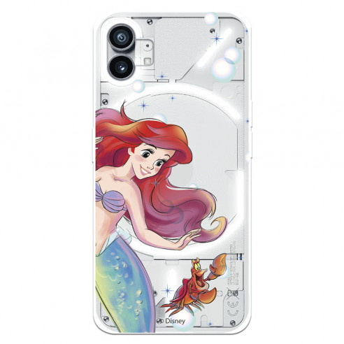 Disney Ariel și Sebastian Bubbles - The Little Mermaid Official Disney Nothing Phone 1 Case
