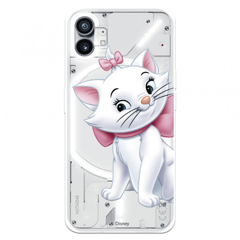 Disney Marie Silhouette - The Aristocats Official Disney Marie Silhouette - Nothing Phone 1 Case