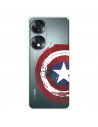 Husă pentru Honor 70 Official Marvel Captain America Transparent Shield - Marvel