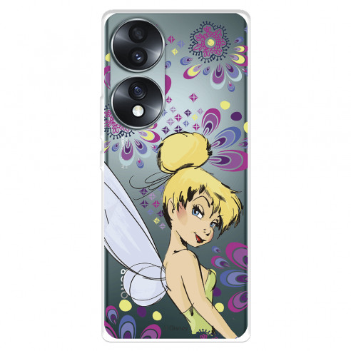 Copertă pentru Honor 70 Official Disney Tinkerbell Flowers - Peter Pan