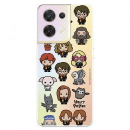 Funda para Oppo Reno 8 Oficial de Harry Potter Personajes Iconos - Harry Potter