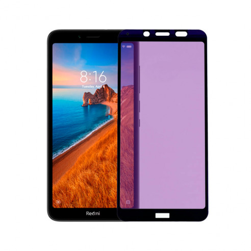 Geam securizat Complet Anti Blue-Ray pentru Xiaomi Redmi 7A