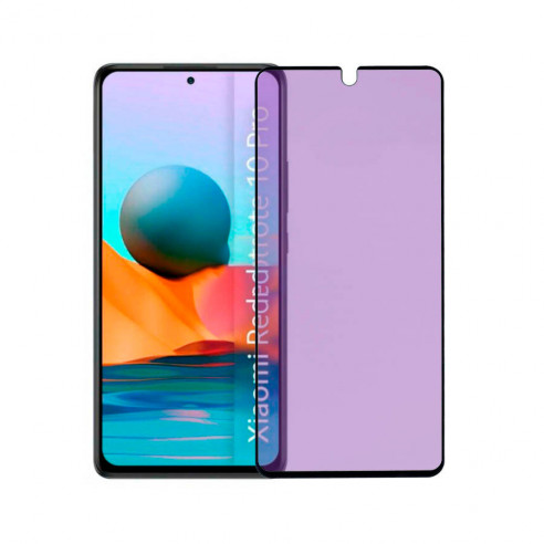 Geam securizat Complet Anti Blue-Ray pentru Xiaomi Redmi Note 10 Pro