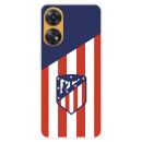 Funda para Oppo Reno 8T del Atlético de Madrid Escudo Fondo Atletico  - Licencia Oficial Atlético de Madrid