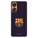 Funda para Oppo Reno 8T del FC Barcelona Rayas Blaugrana  - Licencia Oficial FC Barcelona