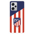 Funda para Xiaomi Redmi Note 12 5G del Atlético de Madrid Escudo Fondo Atletico  - Licencia Oficial Atlético de Madrid