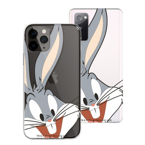 Oficial Bugs Bunny Silhouette Silhouette Transparent Case - Looney Tunes