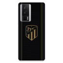 Funda para Poco F5 Pro 5G del Atlético de Madrid Escudo Dorado Fondo Negro  - Licencia Oficial Atlético de Madrid