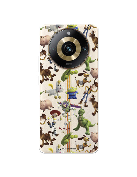 Funda para TCL 40 SE Oficial de Disney Muñecos Toy Story Siluetas