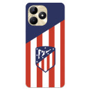 Funda para Realme C53 del Atlético de Madrid Escudo Fondo Atletico  - Licencia Oficial Atlético de Madrid