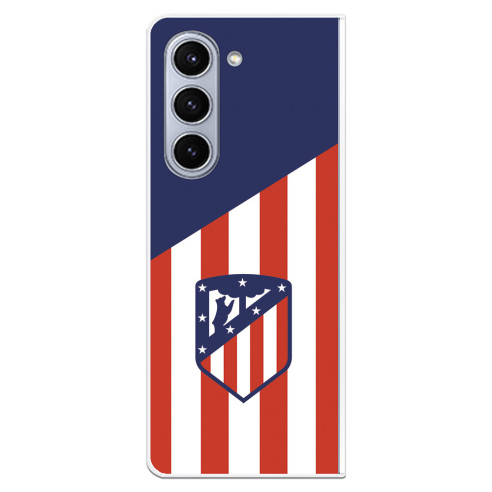 Funda para Samsung Galaxy Z Fold 5 del Atlético de Madrid Escudo Fondo Atletico  - Licencia Oficial Atlético de Madrid