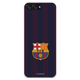 Funda para Samsung Galaxy Z Flip 5 del FC Barcelona Rayas Blaugrana  - Licencia Oficial FC Barcelona