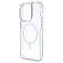 Funda Transparente Logo Compatible con Magsafe para iPhone 15 Pro