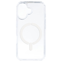 Funda Transparente Resistente Compatible con MagSafe para iPhone 16 Plus