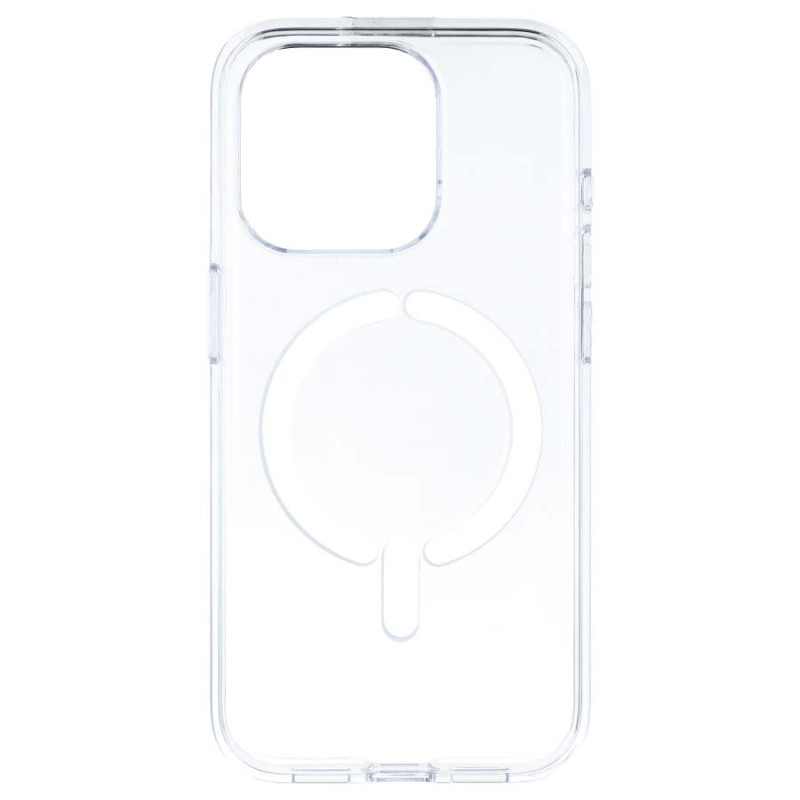 Funda Transparente Resistente Compatible con MagSafe para iPhone 15 Pro Max