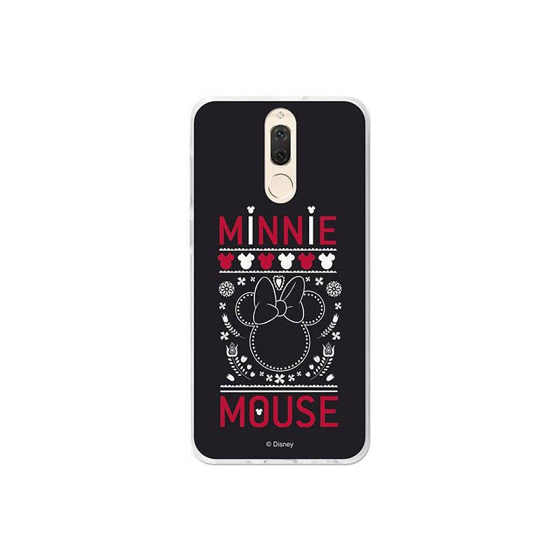 Oficială Disney Minnie oficial negru broderie caz Huawei Mate 10 Lite