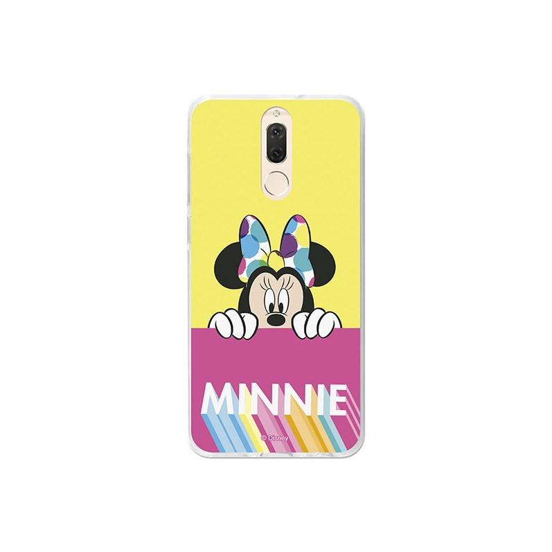 Oficial Disney Minnie, Cazul roz galben Huawei Mate 10 Lite