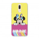 Oficial Disney Minnie, Cazul roz galben Huawei Mate 10 Lite