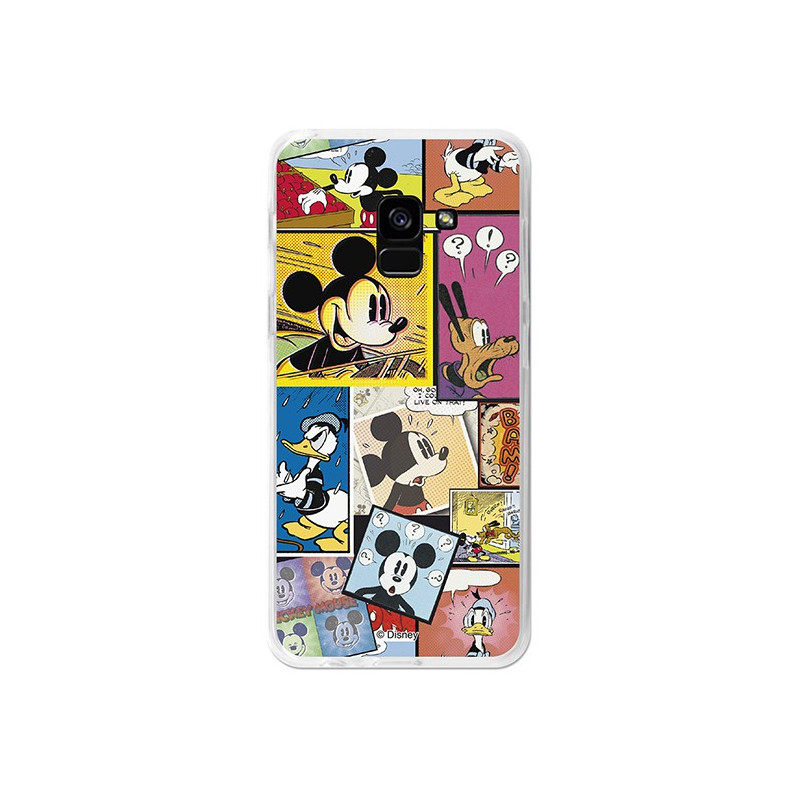 Oficial Disney Mickey Comic Book Case Samsung Galaxy A5 2018