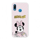 Oficial Disney Minnie Disney, caz de baloane de aur Huawei P20 Lite