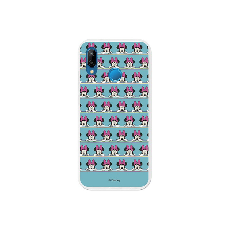 Oficial Disney Minnie, carcasă dulce albastru Huawei P20 Lite