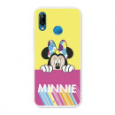 Carcasa oficială Disney Minnie, roz galben Huawei P20 Lite Case