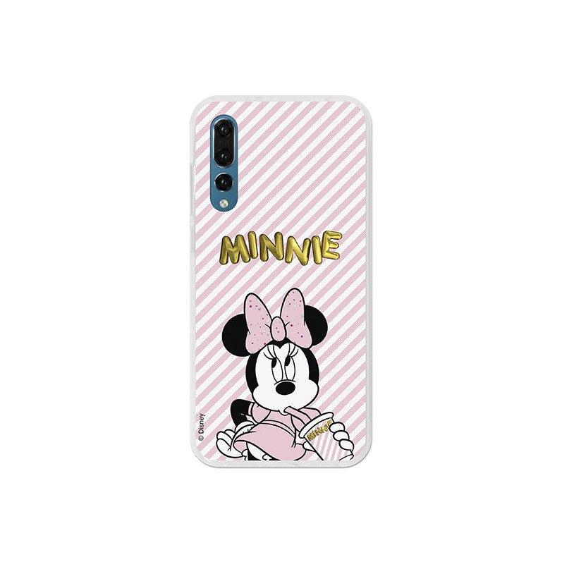 Oficială Disney Minnie, carcasă cu baloane de aur Huawei P20 Pro