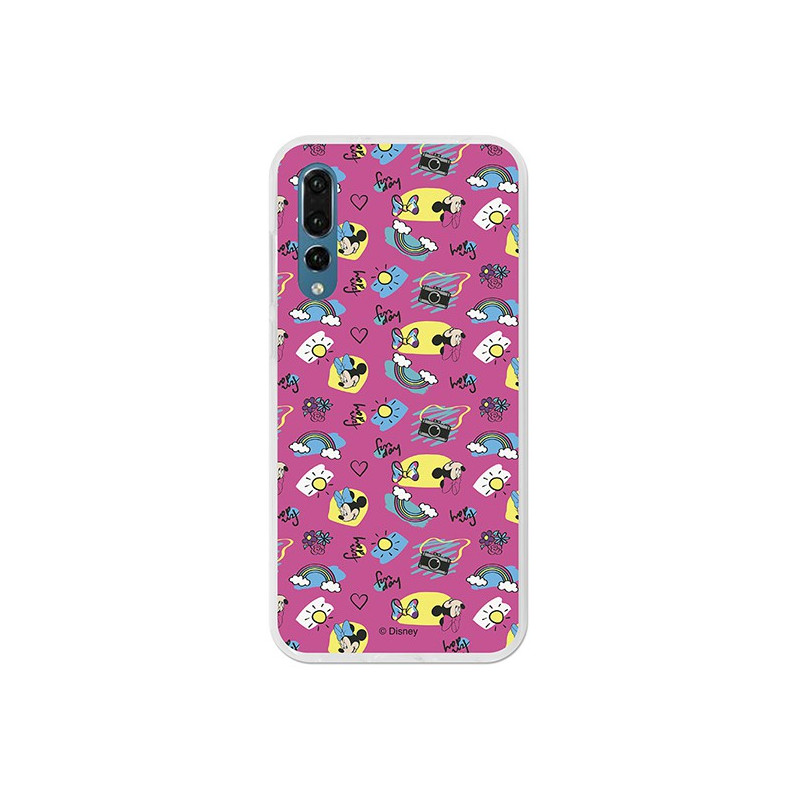 Oficial Disney Minnie, carcasă de zi distractivă Huawei P20 Pro