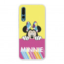 Oficial Disney Minnie Disney, roz galben caz Huawei P20 Pro