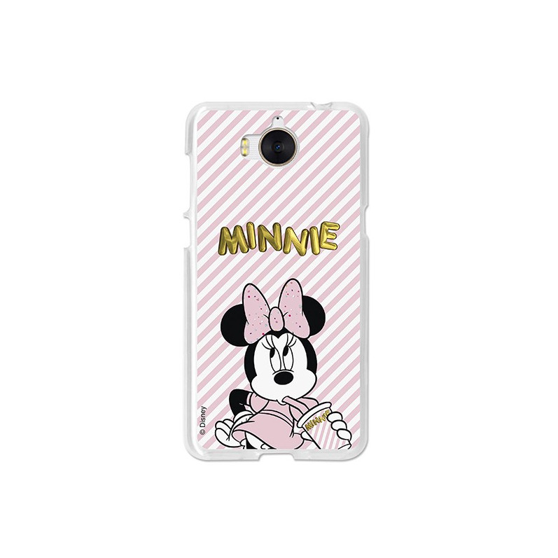 Oficial Disney Minnie Disney, caz de aur balon Huawei Y6 2017