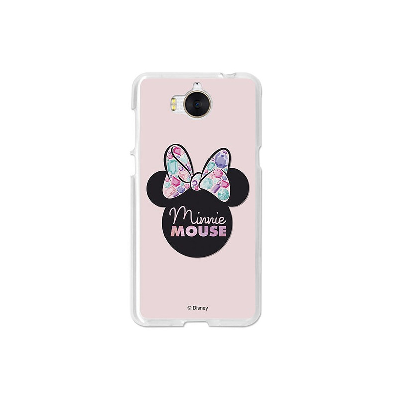 Cazul oficial Disney Minnie Pink Shadow, Pink Shadow Huawei Y6 2017