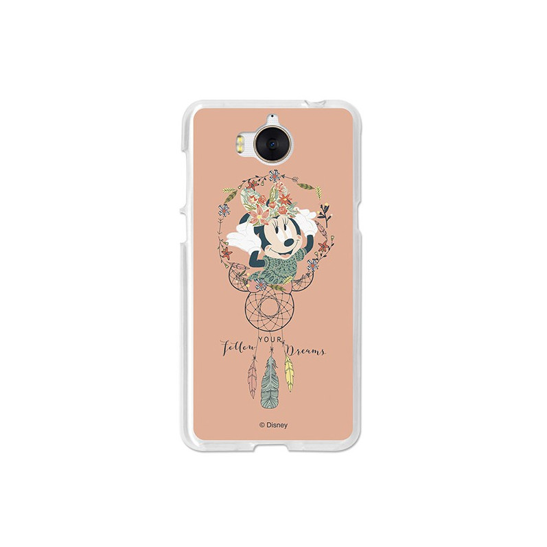 Oficial Disney Minnie Disney, Dreamcatcher Case Huawei Y6 2017