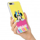 Oficial Disney Minnie Minnie Pink Yellow Case, Pink Yellow Huawei Y5 2017