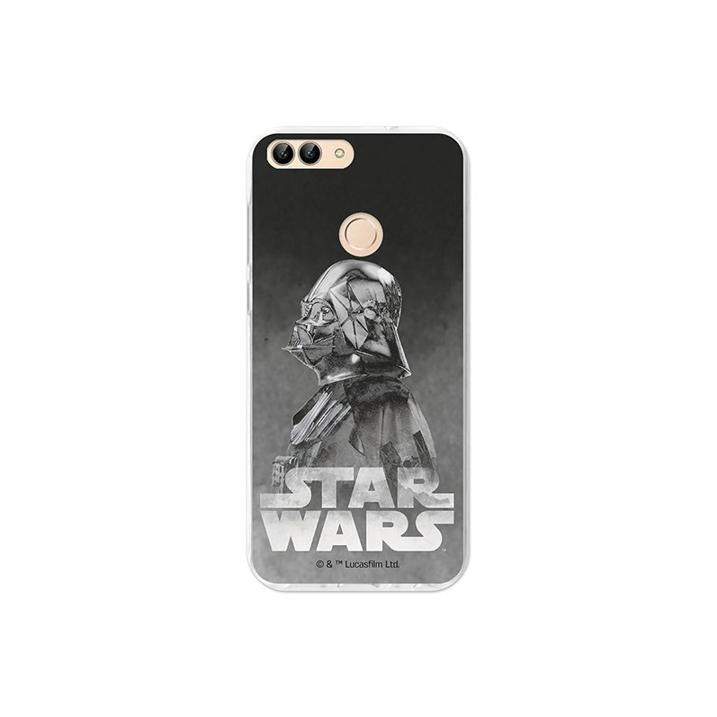 Star Wars Darth Vader negru caz negru Huawei P Smart