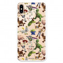 Carcasa Oficial Carcasa Oficial Disney Toy Story Siluetas Transparente - Toy Story para iPhone XS Max- La Casa de las Carcasas