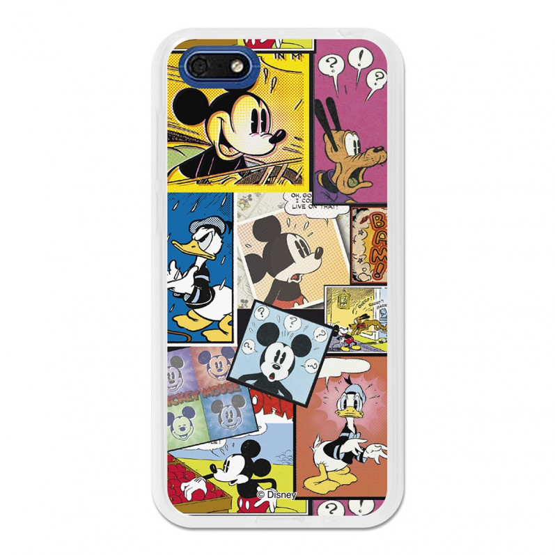Oficial Disney Mickey Comic Book Case Huawei Y5 2018