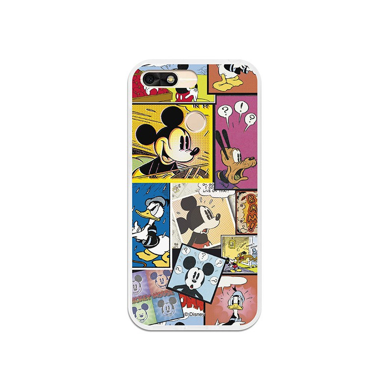 Oficial Disney Mickey Comic Book Case Huawei Y6 2018