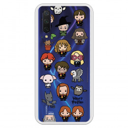 Funda para Xiaomi Mi 9 Lite Oficial de Harry Potter Personajes Iconos - Harry Potter