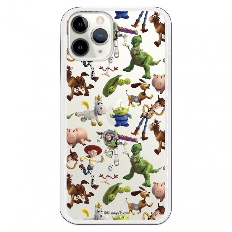 Funda para iPhone 11 Pro Oficial de Disney Muñecos Toy Story Siluetas - Toy Story