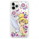 Funda para iPhone 11 Pro Oficial de Disney Campanilla Flores - Peter Pan