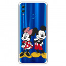Funda para Huawei P Smart 2019 Oficial de Disney Mickey y Minnie Posando - Clásicos Disney