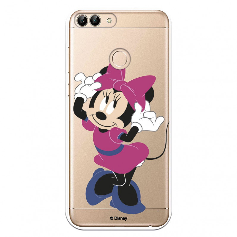 Funda para Huawei P Smart Oficial de Disney Minnie Rosa - Clásicos Disney